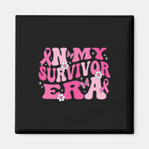 Aimant Dans Mon Époque Survivante Pink Ribbon Cancer du S