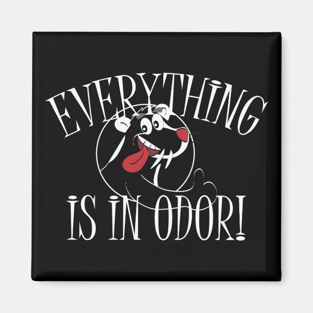 Aimant Dans Odor Skunk (Devant)