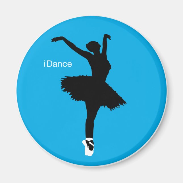 Aimant Danse (bleu) (Devant)