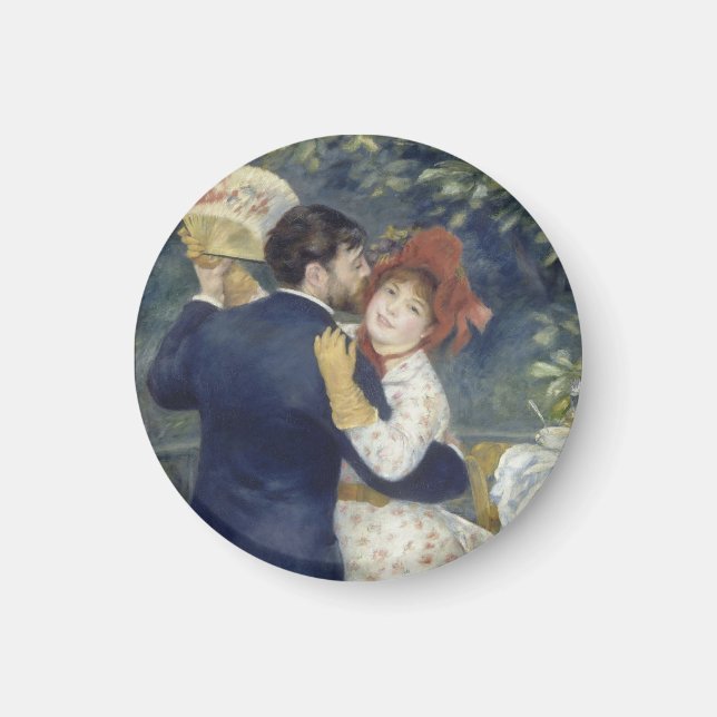 Aimant Danse de Pays - Renoir Impressionniste peinture (Devant)