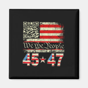 Aimant Danse de Trump Troll Qr Drôle Code de Danse de Tru