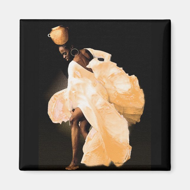 Aimant Danse folklorique africaine (Devant)