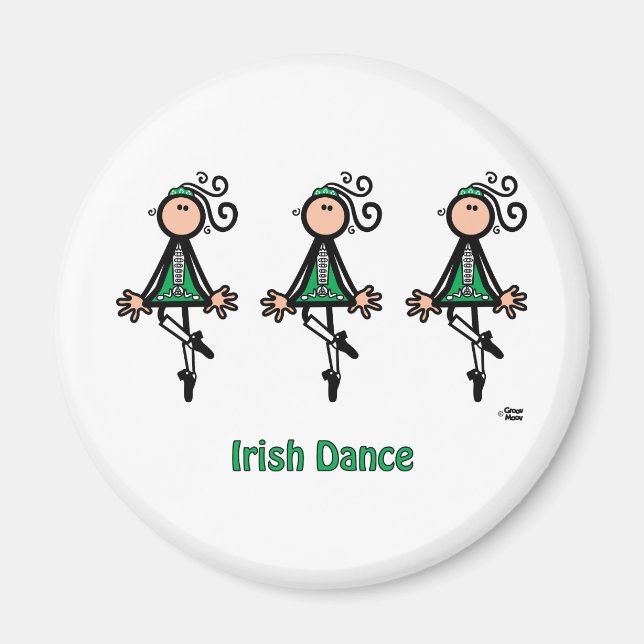 Aimant Danse irlandaise (Devant)