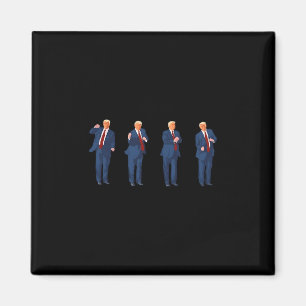 Aimant Danse Trump 4 Juillet Trump 2025 1