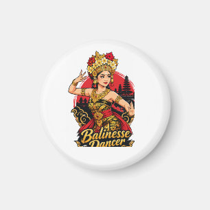 Aimant danseur balinais