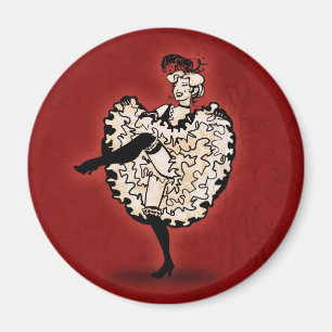 Aimant Danseur Cancan
