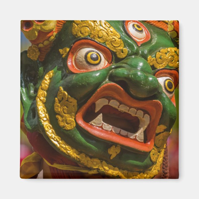 Aimant Danseur masqué asiatique (Devant)