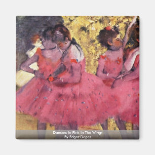 Aimant Danseurs dans le rose dans les ailes par Edgar