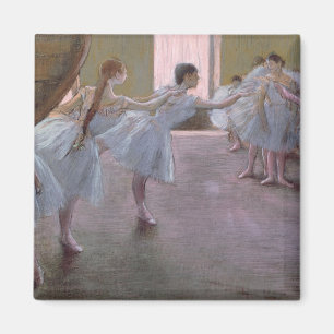 Aimant Danseurs d'Edgar Degas   à la répétition,