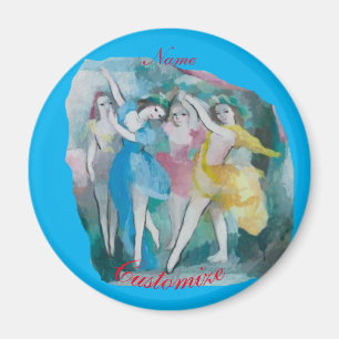 Aimant Danseurs Girl Ballerina Thunder_Cove