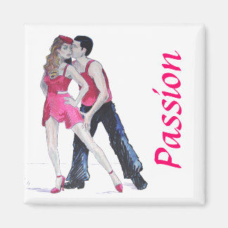 Aimant Danseurs Passionnés Venez Strictement Danser