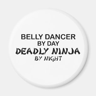 Aimant Danseuse du ventre Ninja mortel par nuit