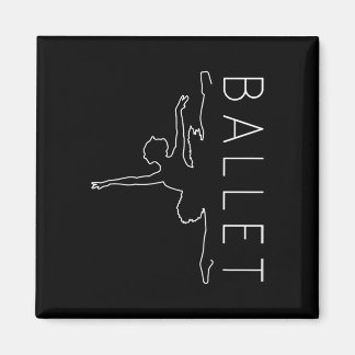 Aimant Danseuse Funny Coryphee Ballerina Chorégraphe Ba