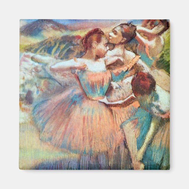 Aimant Danseuses dans un paysage d'Edgar Degas (Devant)