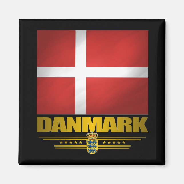 Aimant "Dansk Pride" (Devant)