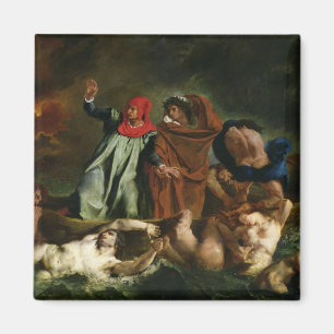 Aimant Dante et Virgil dans la pègre, 1822