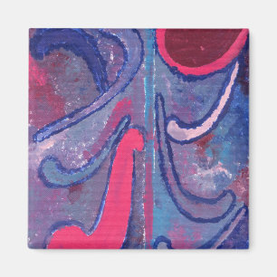 Aimant d'art abstrait