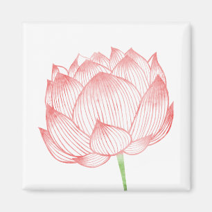 Aimant d'art de Lotus