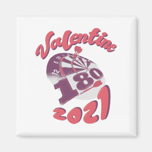 Aimant Darts est ma Saint Valentin 2021
