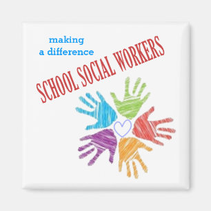 Aimant d'assistants sociaux d'école
