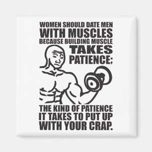 Aimant Date Men With Muscles - Funky Bodybuilding