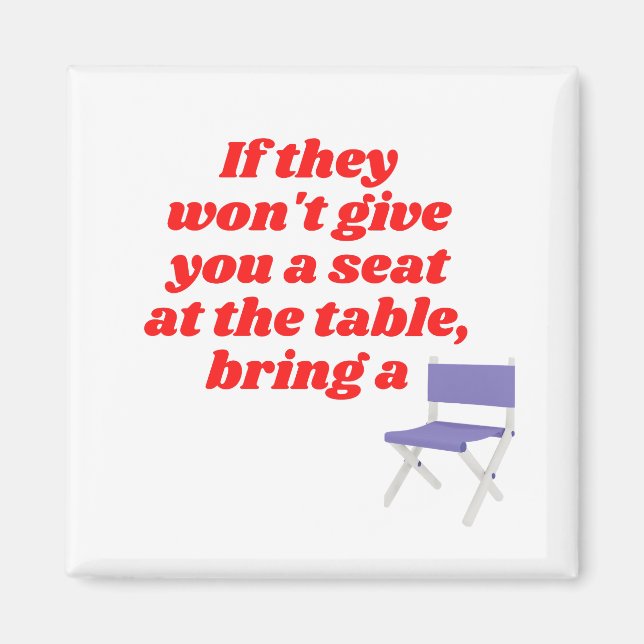 Aimant d'autonomisation des femmes (Devant)