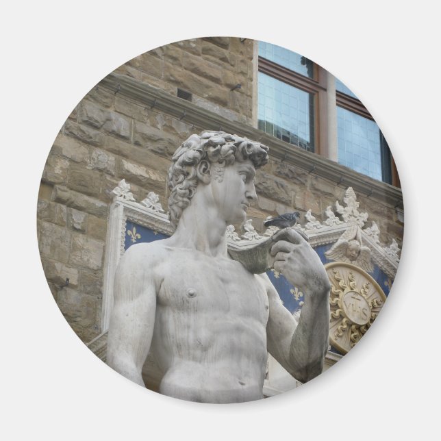Aimant David de Michel-Ange, Florence Italie (Devant)
