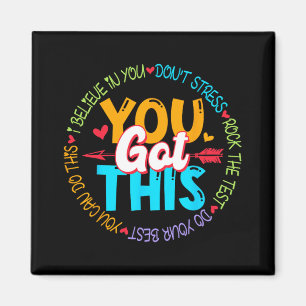Aimant Day Rock The Test Teacher Test Day Vous Avez Obten