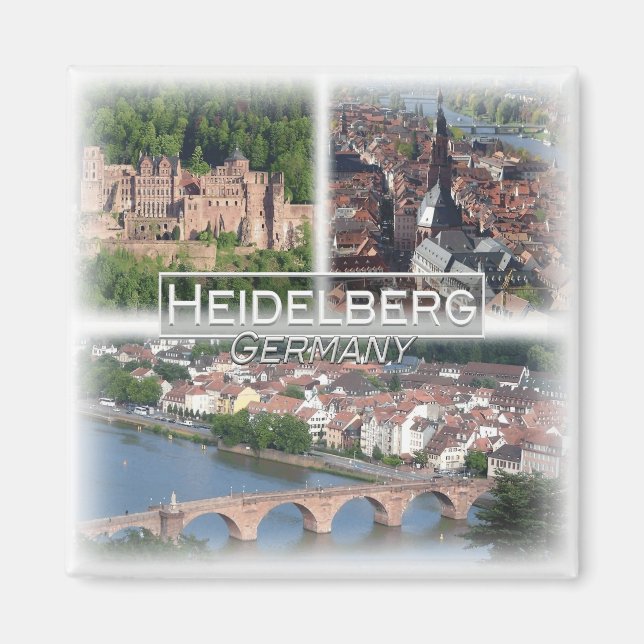 Aimant DE0104 Europe, Allemagne, Heidelberg, Frigo (Devant)