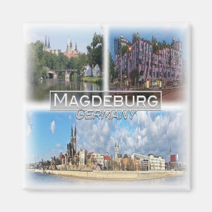 Aimant DE0106 Europe, Allemagne, Magdeburg, Fridge