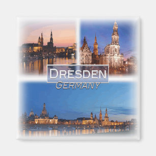 Aimant DE0108 Europe, Allemagne, Saxe, Dresde, Frigo