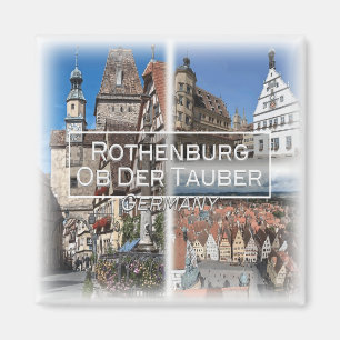 Aimant DE0110 Europe, Rothenburg Ob Der Tauber, Frigo