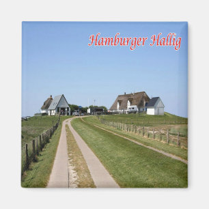 Aimant DE - Allemagne - Îles frisonnes - Hamburger Holm