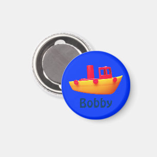 Aimant de bateau de jouets personnalisé