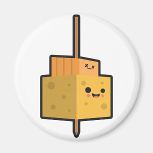 Aimant de bâton de fromage de nourriture de temps