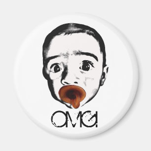 Aimant de bébé d'OMG