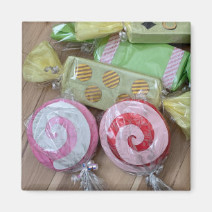 Aimant de bonbons durs