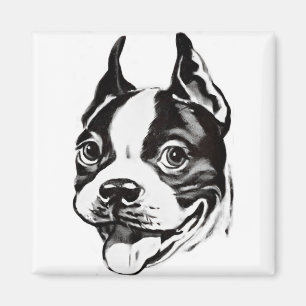 Aimant de Boston Terrier