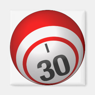Aimant de boule du bingo-test I 30