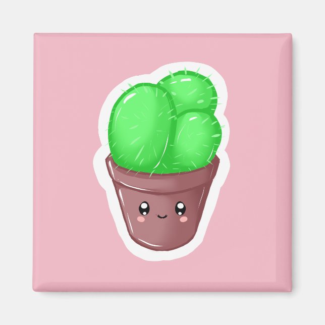 Aimant de cactus (Devant)
