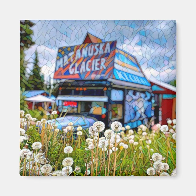 Aimant de camion à café (Devant)