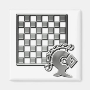 Aimant de carré de stratégie d'échecs