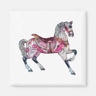 Aimant de carrousel de cheval