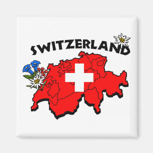 Aimant de carte de Switz