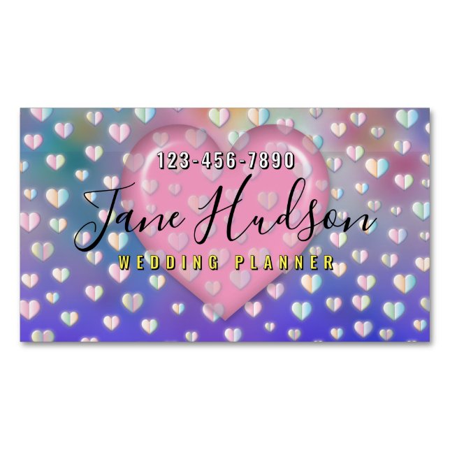 Aimant de carte de visite (devant)