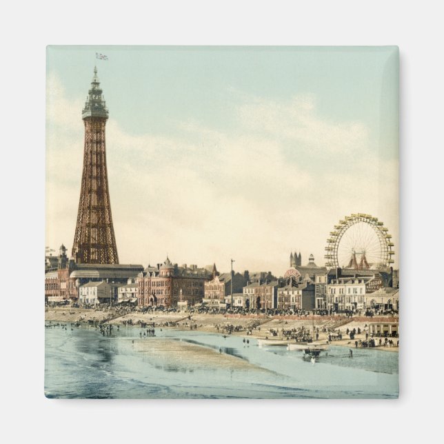 Aimant De Central Pier, Blackpool, Angleterre (Devant)