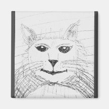 Aimant de chat Sassy