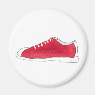 Aimant de chaussure de bowling