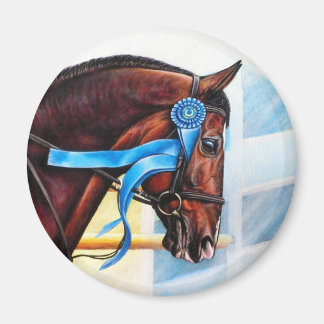 Aimant de cheval - Coeur courageux