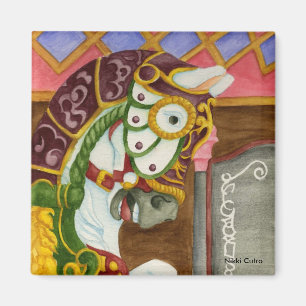 Aimant de cheval de carrousel